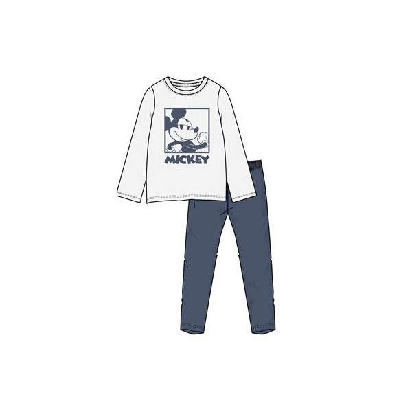 Pijama Infantil Interlock Mickey
