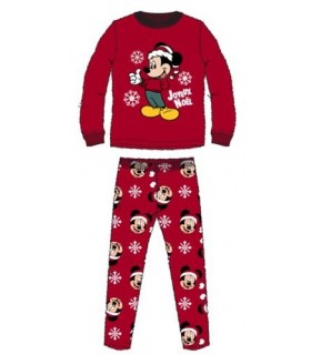 Pijama Infantil Coralina Mickey Navidad