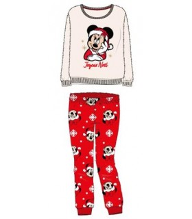 Pijama Infantil Coralina Minnie Navidad