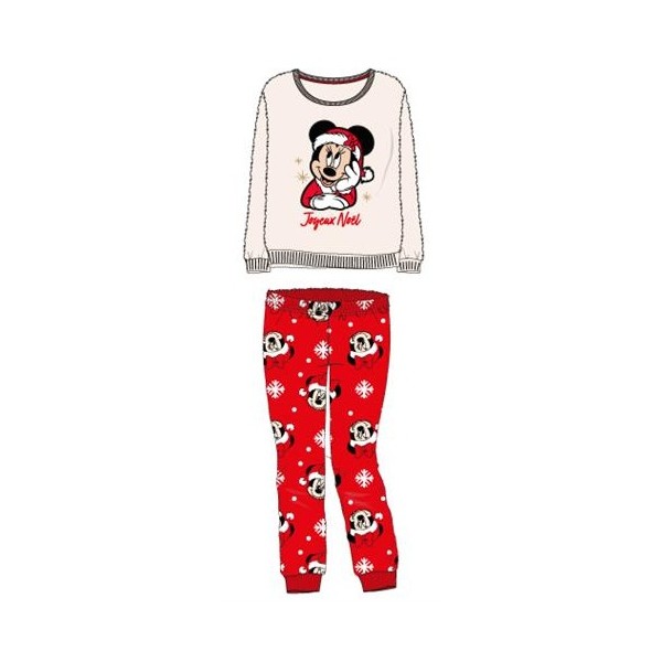 Pijama Infantil Coralina Minnie Navidad