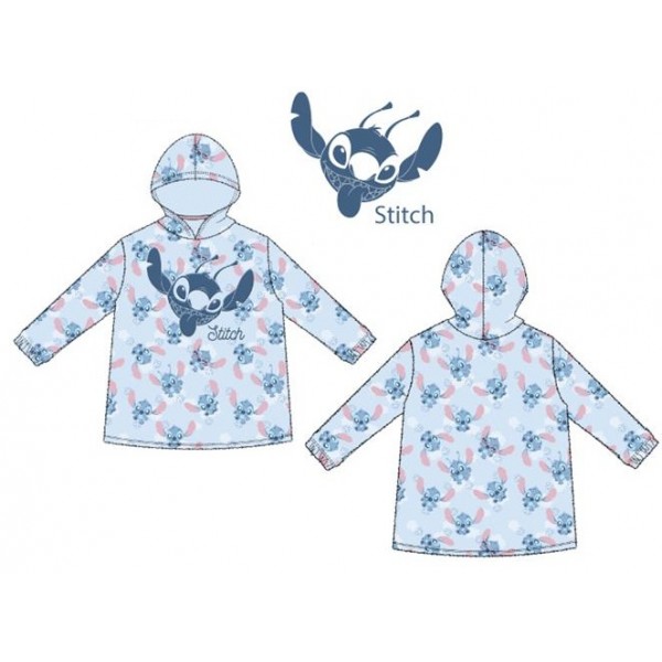 Poncho noche Infantil Coralina Stitch