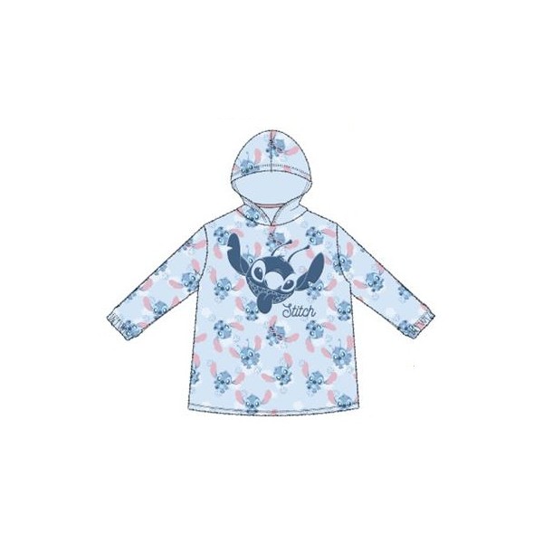 Poncho noche Infantil Coralina Stitch
