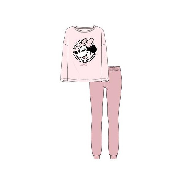 Pijama Adulto Interlock Minnie