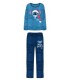 Pijama Adulto Coralina Stitch Navidad