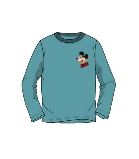 Camiseta Infantil Manga Larga Mickey