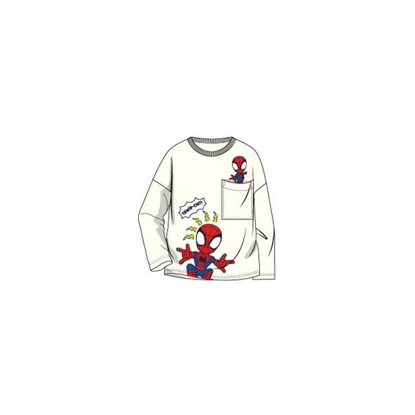 Camiseta Infantil Manga Larga Spiderman