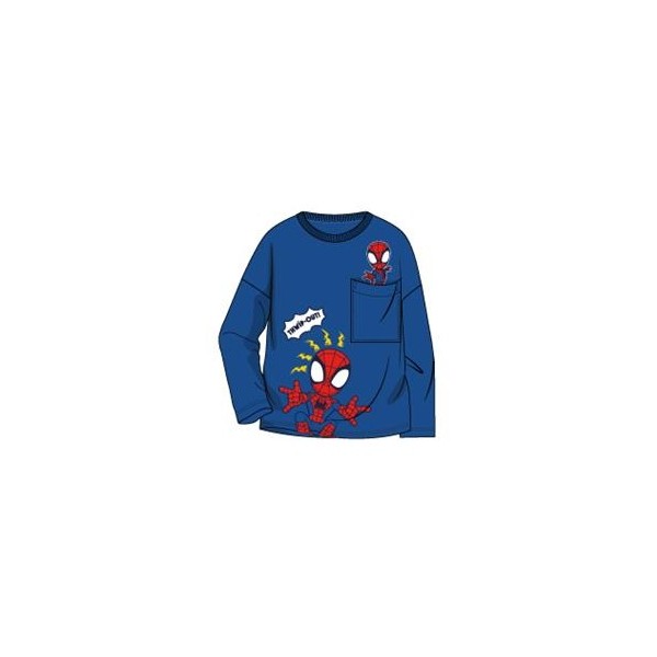 Camiseta Infantil Manga Larga Spiderman