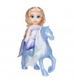 Muñeca Elsa + Nokk Frozen Disney 15cm