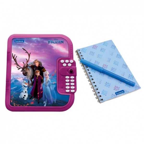 LIBRETA ELECTRÓNICA SECRET FROZEN