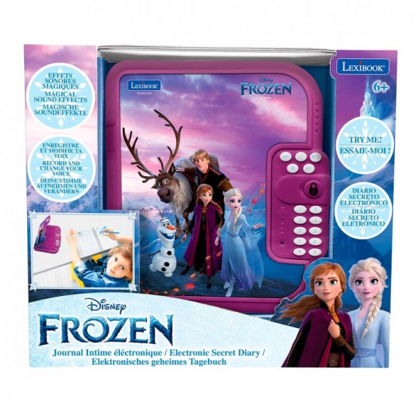LIBRETA ELECTRÓNICA SECRET FROZEN