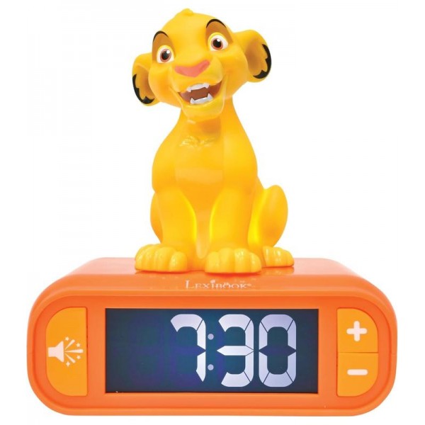 Despertador Luz Nocturna Simba