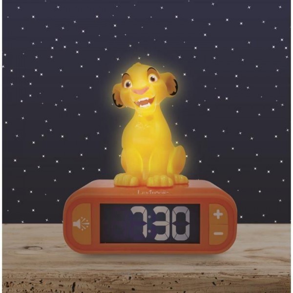 Despertador Luz Nocturna Simba