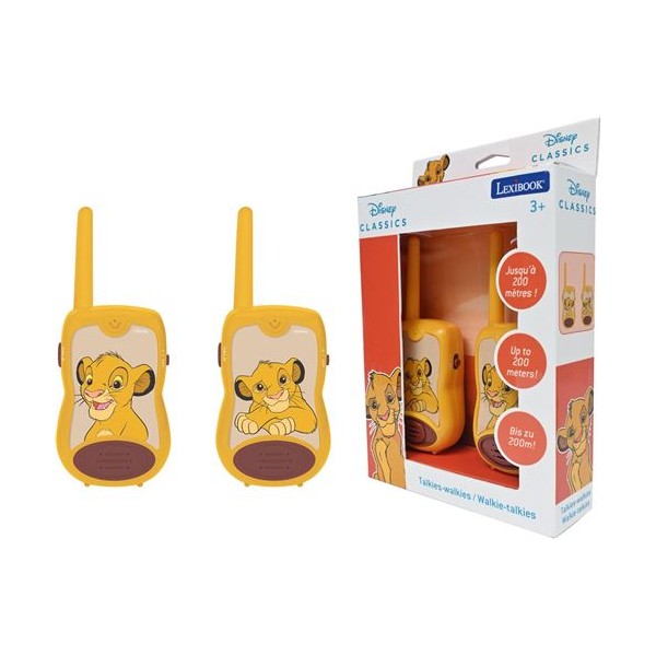 Walkie Talkie Rey León 200 m