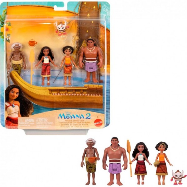 Moana Tripulación de Canoa