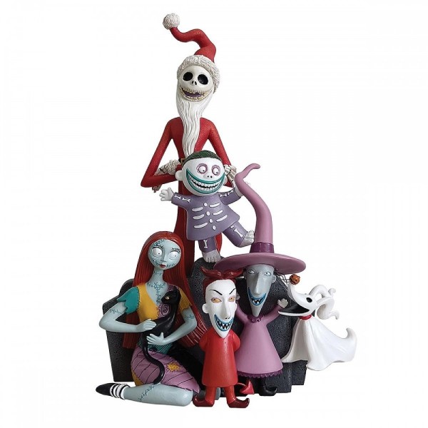 ÁRBOL DE PERSONAJES NAVIDEÑOS DE PESADILLA ANTES DE NAVIDAD
