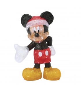 FIGURA DE MICKEY MOUSE DE ACRÍLICO CON LUZ, ENCHUFE EUROPEO