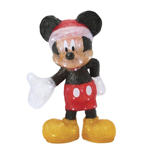 FIGURA DE MICKEY MOUSE DE ACRÍLICO CON LUZ, ENCHUFE EUROPEO