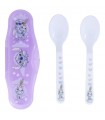 Set de 2 cucharas para bebé en estuche de Stitch