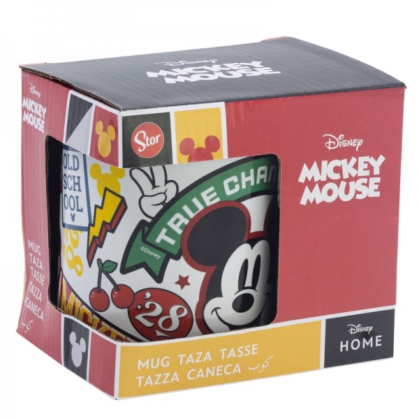 Taza de cerámica de 325 ml en caja regalo de Mickey