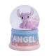 Globo de nieve de Angel en caja de regalo