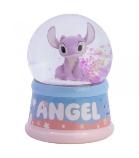 Globo de nieve de Angel en caja de regalo