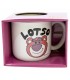 Taza desayuno de cerámica de 400 ml de Lotso en caja de regalo