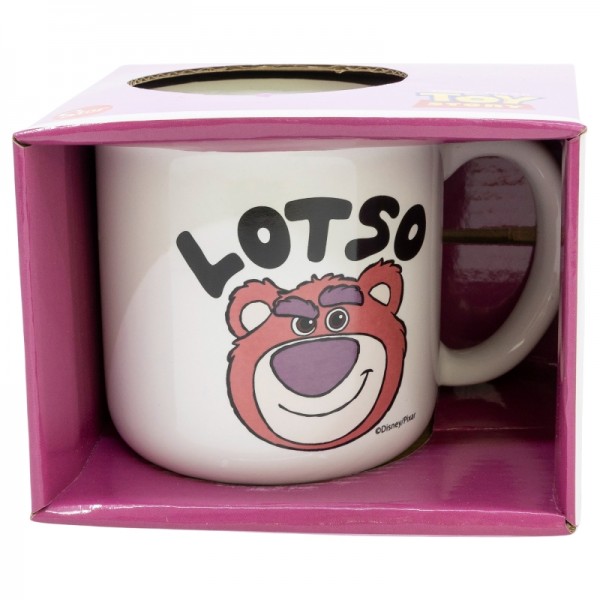 Taza desayuno de cerámica de 400 ml de Lotso en caja de regalo
