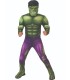 Disfraz infantil de lujo de Hulk