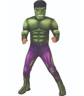 Disfraz infantil de lujo de Hulk