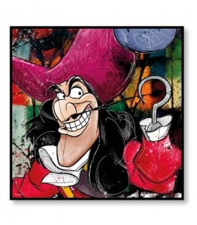 Pintura Sobre Lienzo Disney Capitán Garfio