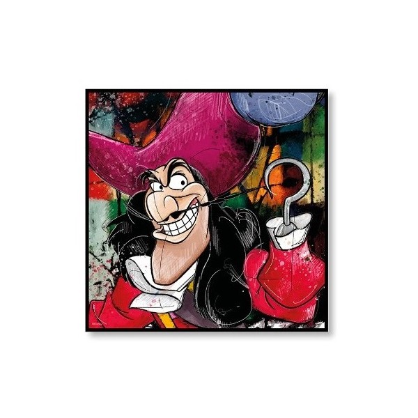 Pintura Sobre Lienzo Disney Capitán Garfio