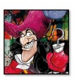 Pintura Sobre Lienzo Disney Capitán Garfio