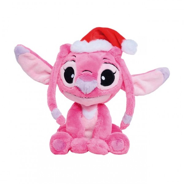 Peluche Angel gorro Papa Noel 25cm Disney Simba
