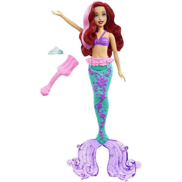 Muñeca DISNEY PRINCESS Ariel Splash cambia color