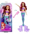 Muñeca DISNEY PRINCESS Ariel Splash cambia color