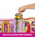 Disney Princess Set de juego de armario portátil con forma de castillo