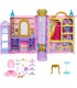 Disney Princess Set de juego de armario portátil con forma de castillo