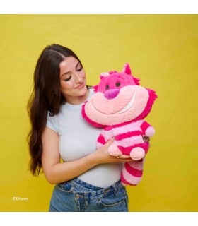 Peluche achuchable Cheshire Alicia en el Pais de las Maravillas Disney 35cm