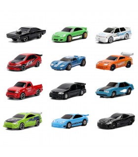 Coche sobre sorpresa Die-Cast Fast & Furious 4cm surtido