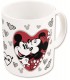 TAZA CERAMICA SUBLI 325ML MICKEY&MINNIE HEART