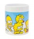 STOR TAZA CERAMICA SUBLIM (11 OZ / 325 ML) THE SIMPSONS FAMILY CLOUDS