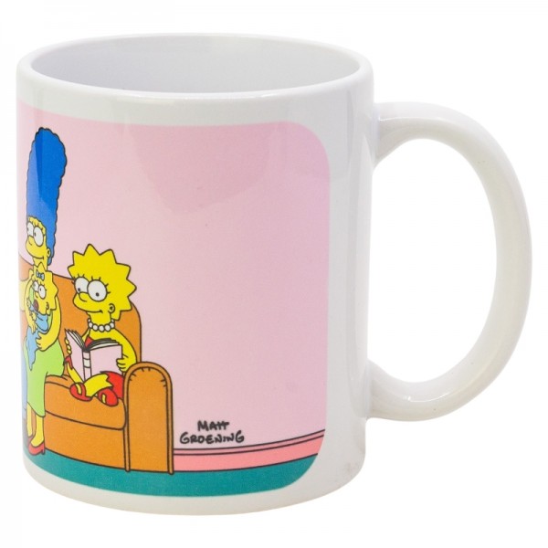 TAZA CERAMICA 325 ML CHANGING COLOR EN CAJA REGALO SIMPSONS HOMER