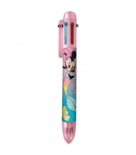 Boligrafo 6 colores Minnie Disney