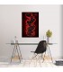 POSTER JUEGO DE TRONOS LA CASA DEL DRAGON MAPA DE PONIENTE
