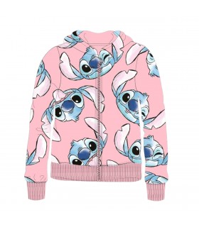 Sudadera Infantil con cremallera Lilo&Stitch