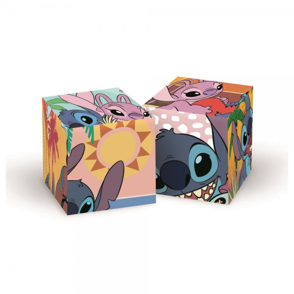 Puzzle cubo Stitch Disney 12pzs