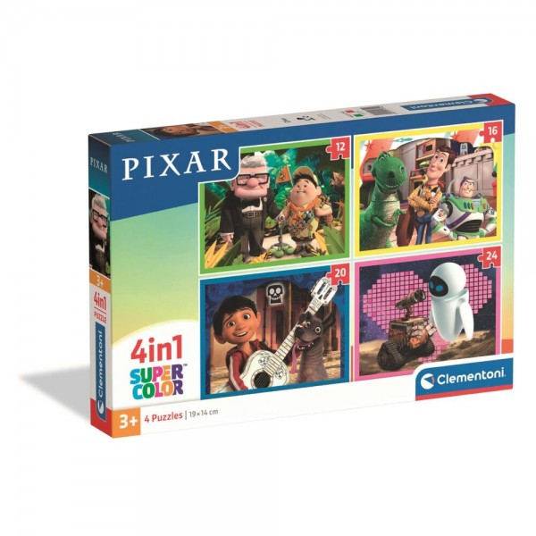Puzzle Disney Pixar 12-16-20-24pzs