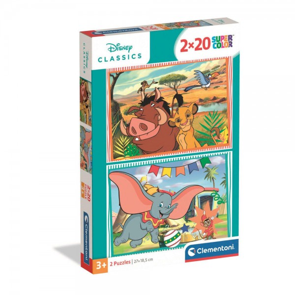 Puzzle Disney Classic 2x20pzs