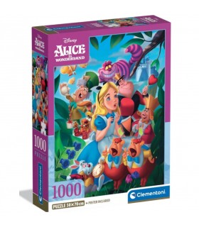 Puzzle Alicia en el Pais de las Maravillas Disney 1000pzs
