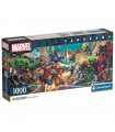 Puzzle Panorama Heroes vs Villanos Marvel 1000pzs